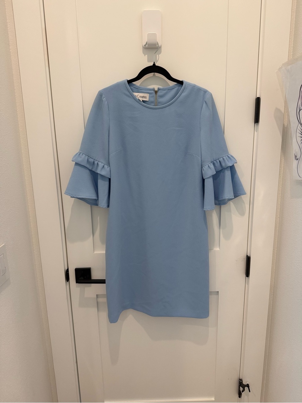 Sara Campbell Light Blue Textured Jacket